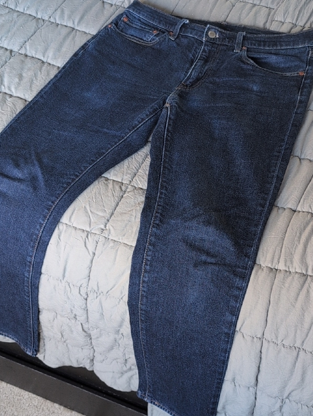 Men's Levi Dark Blue Denim Jeans